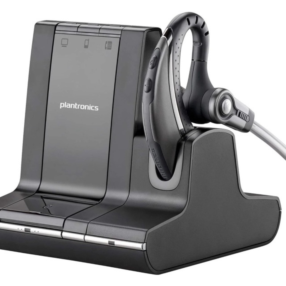 Plantronics Savi W730-M Wireless Headset  Never Used Bluetooth Computer iPhone